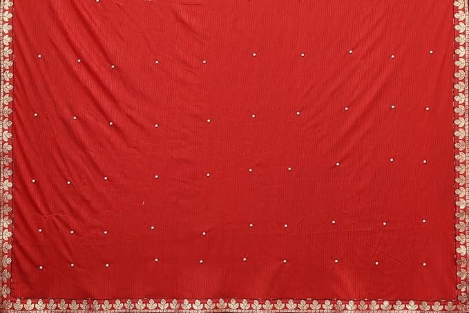 Womens Lycra Blend Saree 5