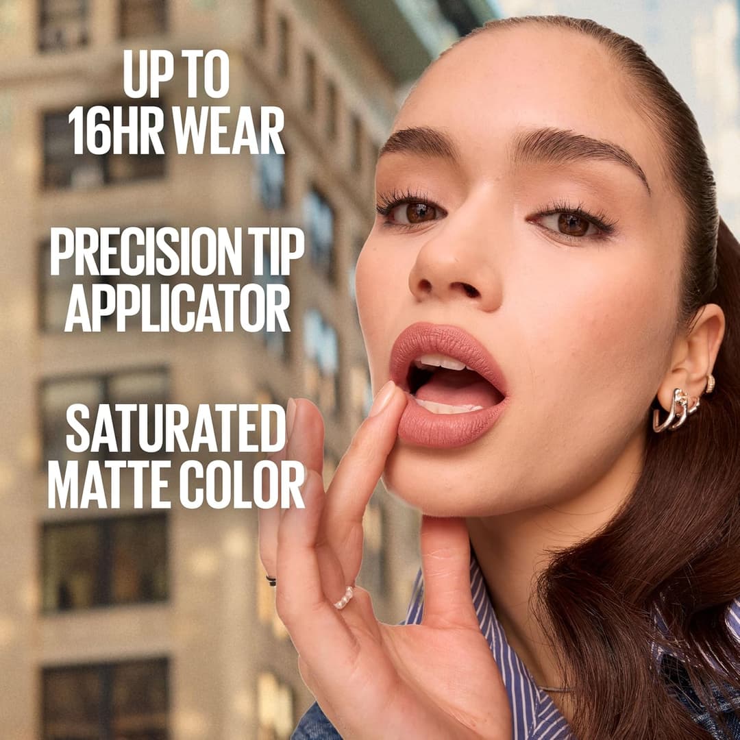 Maybelline New York Super Stay Matte Ink Liquid Lipstick 155 Savant 3