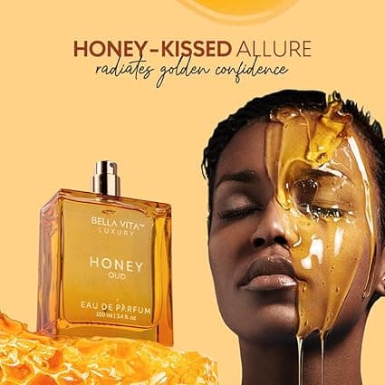 Bella Vita Honey Oud Unisex Eau De Parfum 100ml | Premium, Long Lasting Sweet & Spicy Fragrance for Men & Women 3