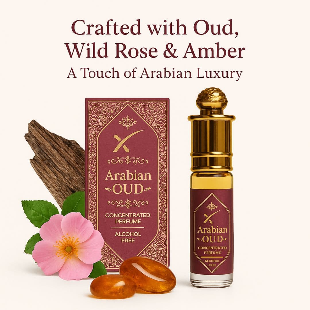 Mount Of Xcel Attar Combo Pack Of 4x6ml - My Musk, Vanilla Luxe, Choco Coffee And Arabian Oud 1