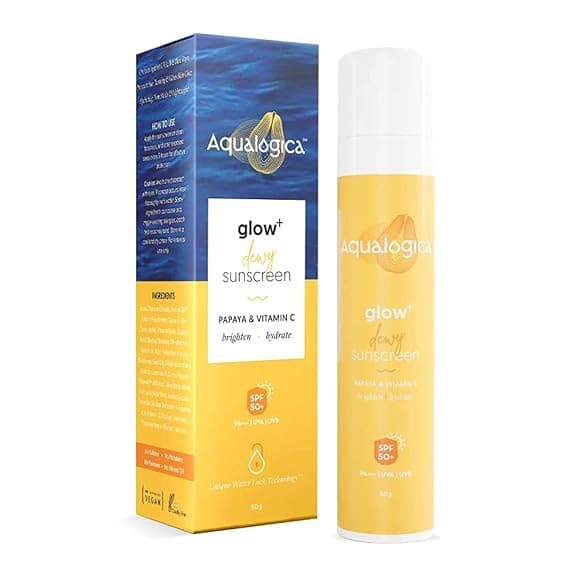 Aqualogica Glow+ Dewy Sunscreen SPF 50 PA++++,   50 g