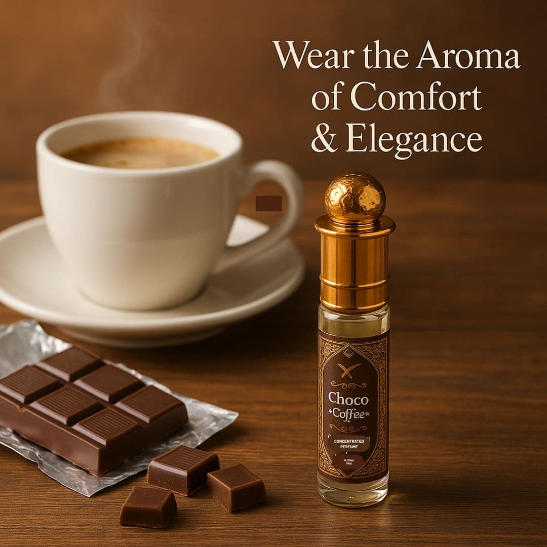 Mount Of Xcel Attar Combo Pack Of 4x6ml - My Musk, Vanilla Luxe, Choco Coffee And Arabian Oud 2