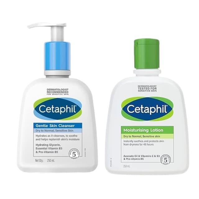 Cetaphil Cleanser and Moisturizer Set 250 Ml