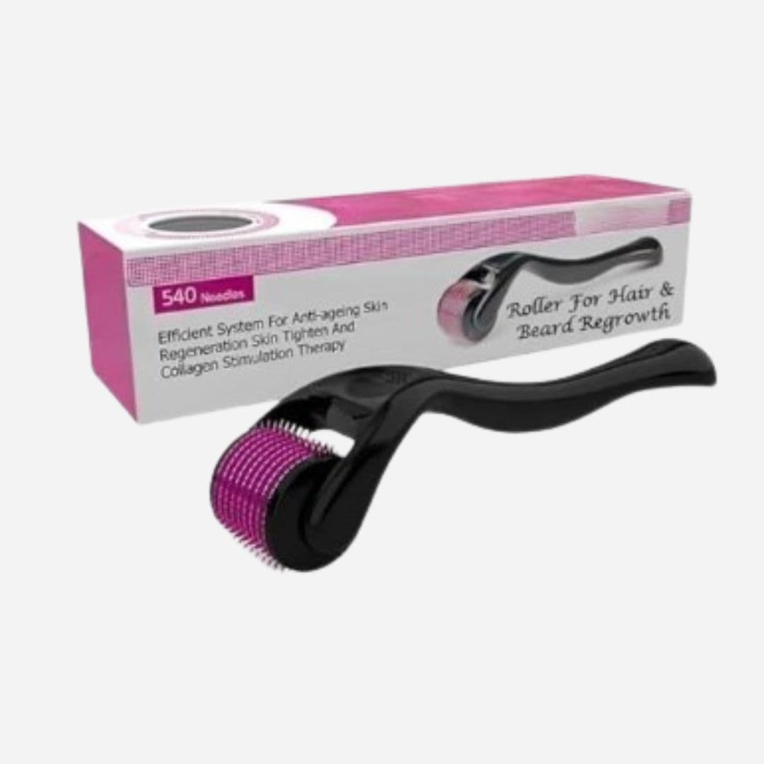 Derma Roller with 540 Titanium with Micro Needles 0.5 mm 2