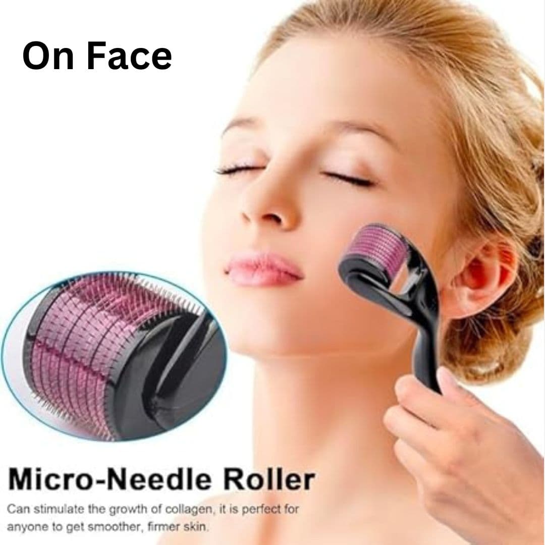 Derma Roller with 540 Titanium with Micro Needles 0.5 mm 5