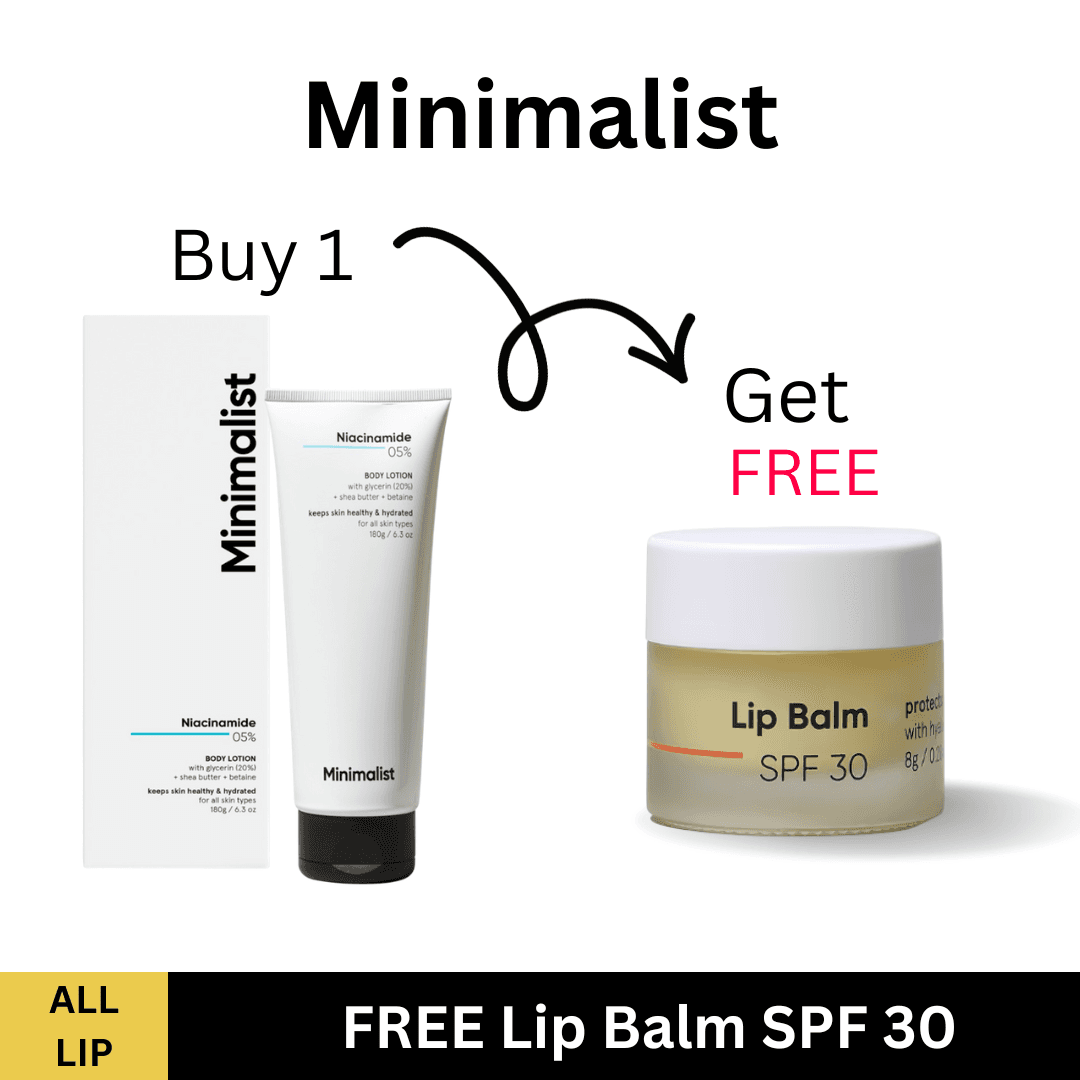 Minimalist Niacinamide 5% Body Lotion | Repairs Skin Barrier | Nourishes With Shea Butter | For Men & women (180 gm)