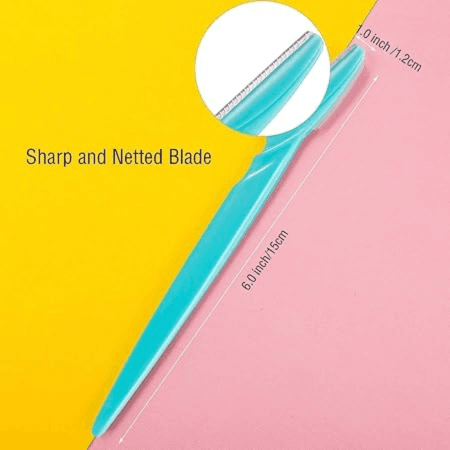 Eyebrow Razor For Women | Eyebrow Shaper or Shaver For Women PACK OF 2 [6Pcs] 3