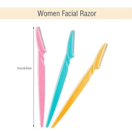 Eyebrow Razor For Women | Eyebrow Shaper or Shaver For Women PACK OF 2 [6Pcs] 2