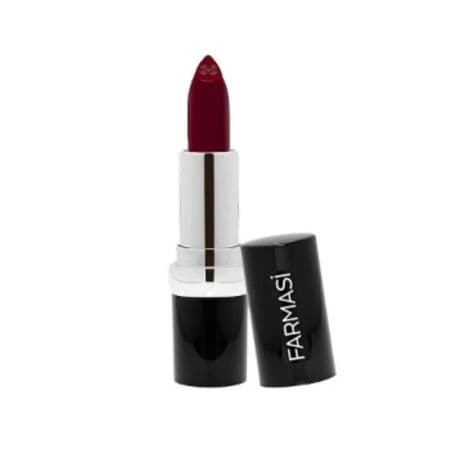 FARMASI TRUE COLOR LIPSTICK 09, Bold Bordeaux 45m, Red Deep Brown, Energetic Feel, comfortable and Long lasting