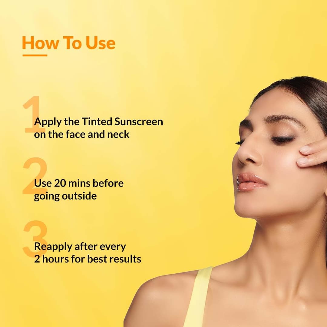 Fixderma Shadow Tinted Sunscreen SPF 50 PA+++ | Sunscreen with Vitamin E | UVA & UVB Protection | For All Skin Types - 30gm 5