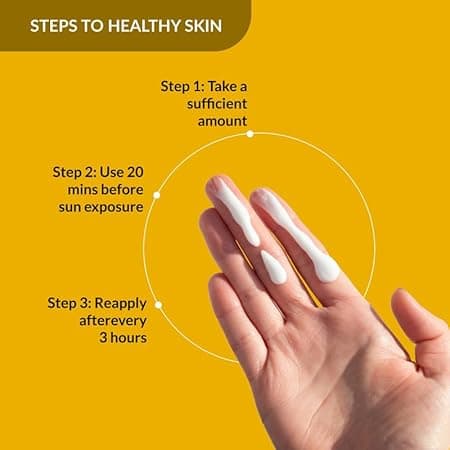 Fixderma Shadow Sunscreen SPF 50+ Cream, UVA-UVB Protection, Water Resistant + PA+++  (75 g) 2