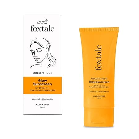 Foxtale SPF 50 Vitamin C Glow Sunscreen 