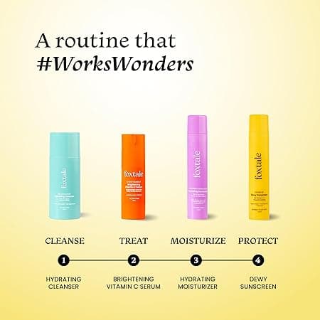 Foxtale SPF 70 Niacinamide Dewy Sunscreen with PA++++ For Dewy Sun Protection|Prevents Tan|Lightenweight, Non Greasy, No White Cast|Anti-Tan Formula|For Men & Women|For all skin type,50 Ml 5