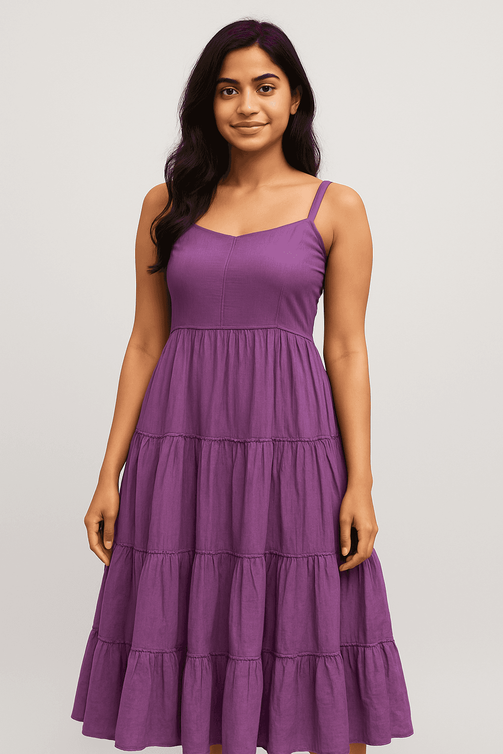 Women's Above Knee Casual Dress  (Pink, Sleeveless) 2