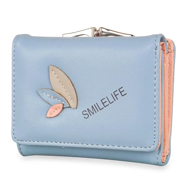 Pu Leather Short wallet for Ladies, Bags for Women, Mini hand Clutch Card Holder, Put under big bags too. 1