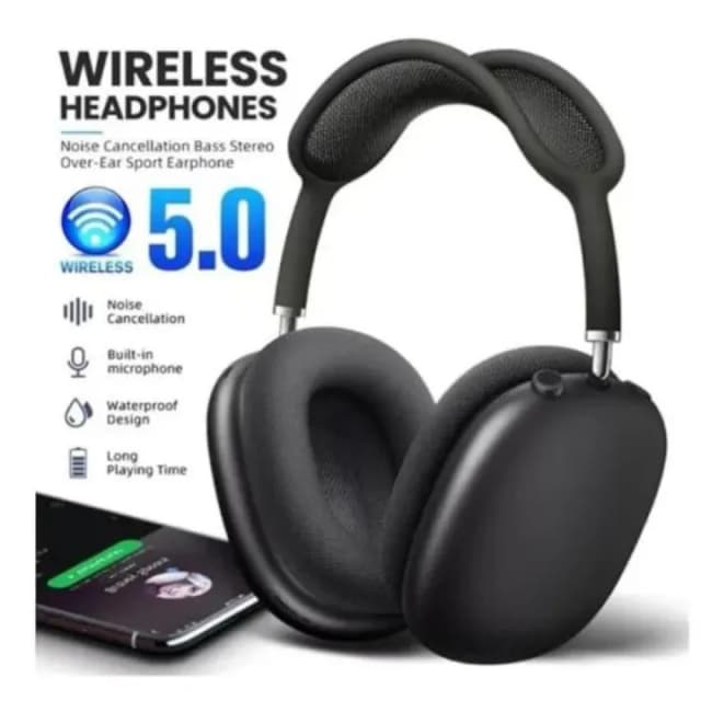 P9 Wireless Bluetooth Headphones | HiFi Stereo Over Ear Headset With Microphone Sports Noise Cancelling Earphones For Travel