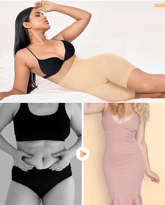 Fashion Girl Women Tummy Control Shapewear High Waist Trainer Thigh Slimmer - XL/XXL 3