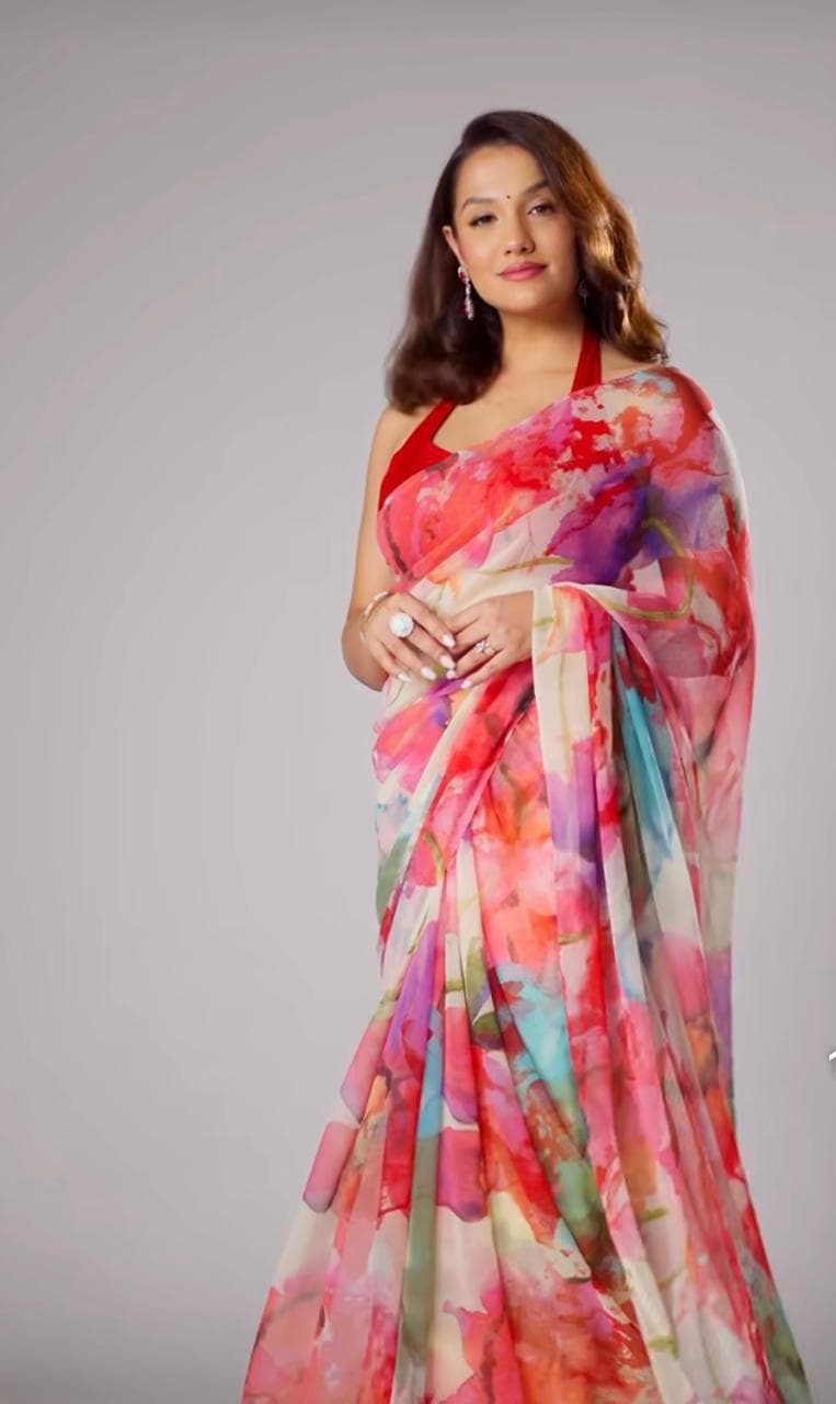 Printed Saree