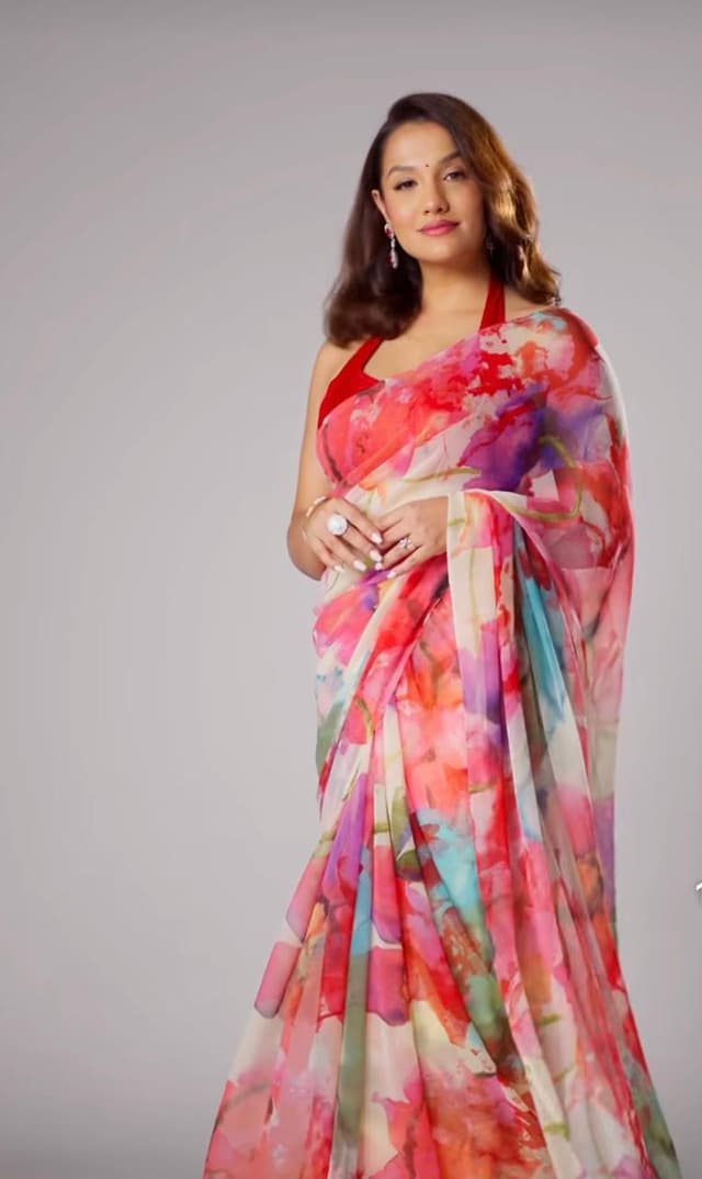 Printed Saree