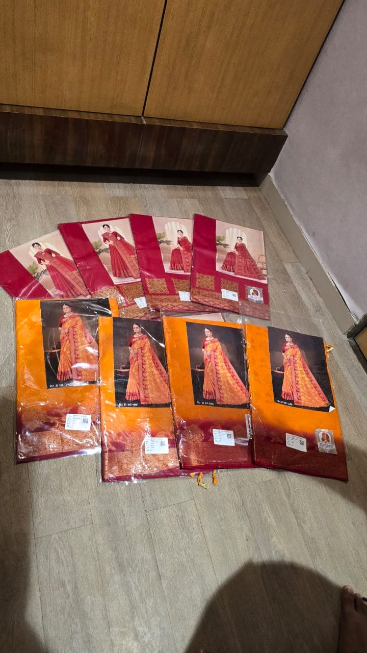 Cotton Dhoti saree 4