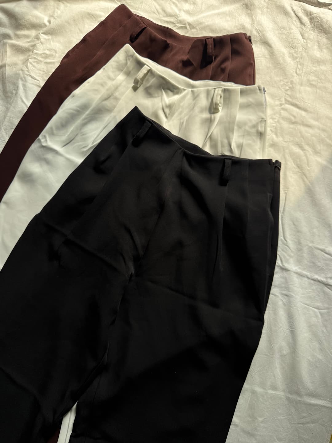 Tailored formal straight pants