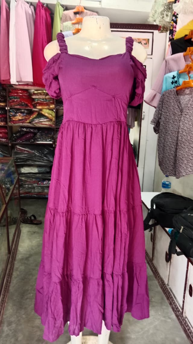 Women’s Georgette Full Stitched Long Gown | Anarkali,Umbrella Dress