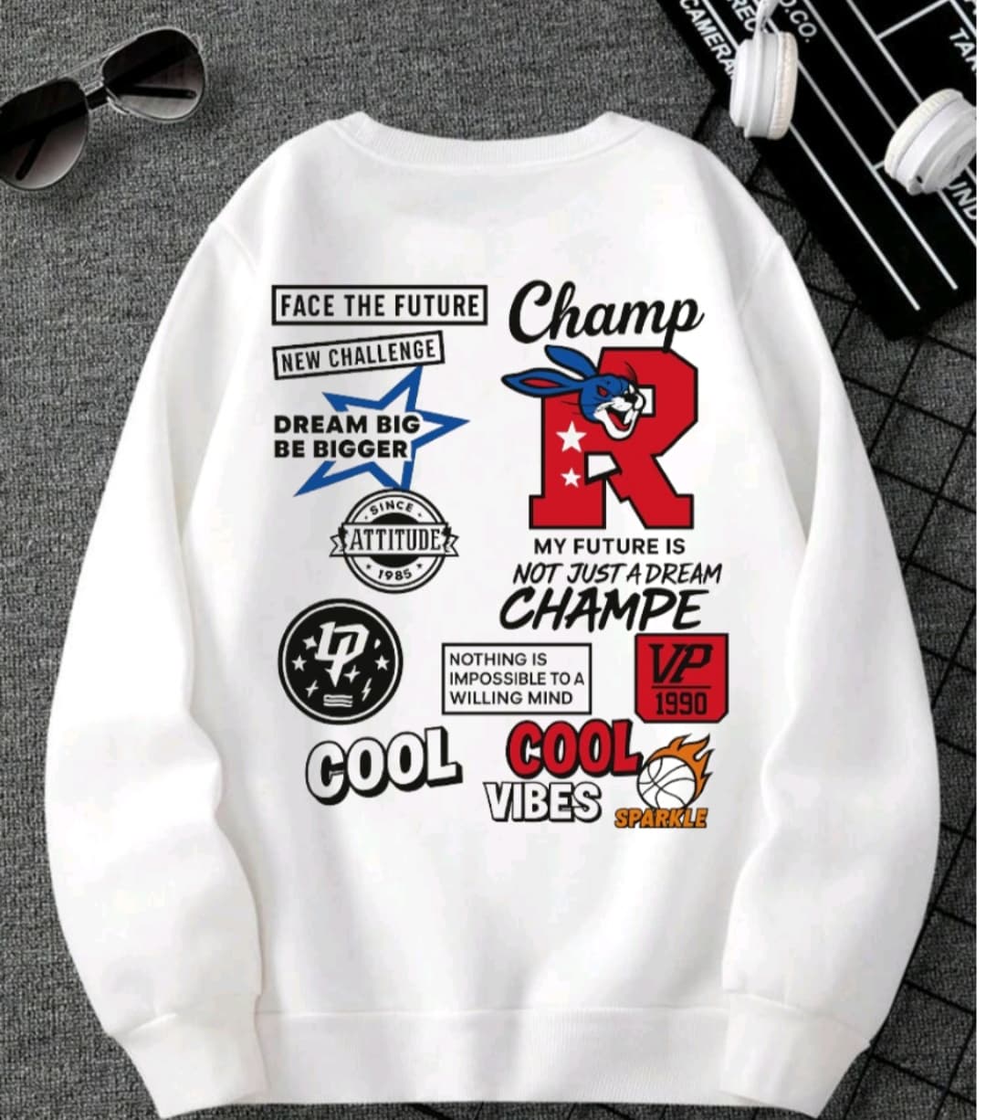 Premium Quality Printed Sweatshirt For women