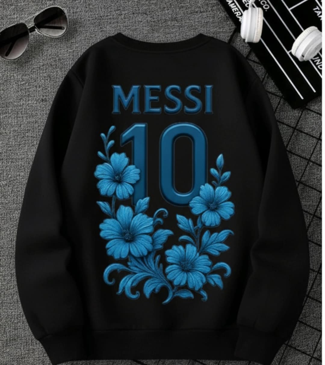 Premium Quality Messi Printed tshirt for women 1