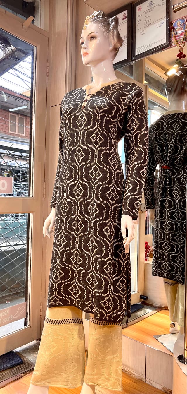 Wollen Kurti Plazo Sets 