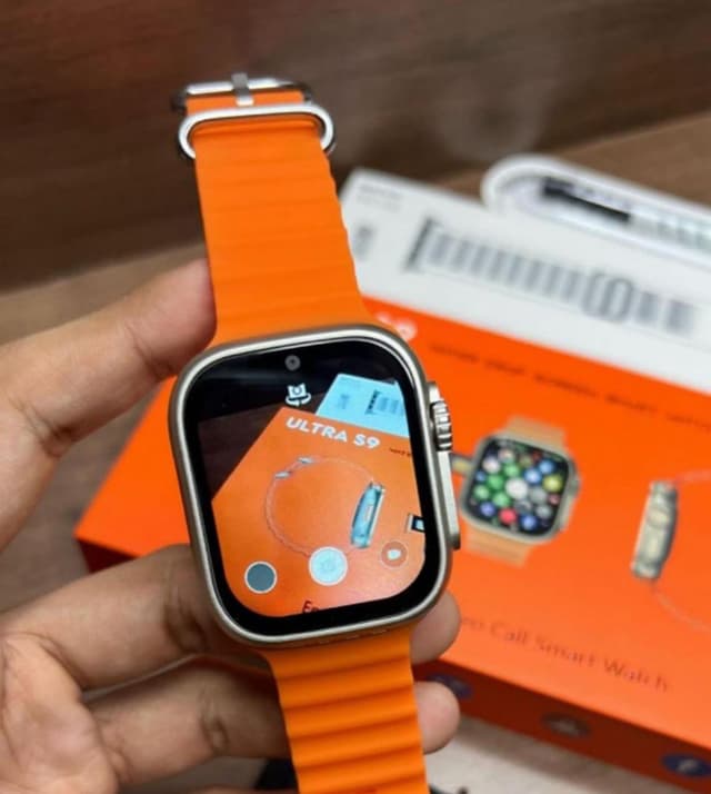 S9 Ultra Smart Watch with Dual Camera and SIM support - a complete 4G/5G-enabled on your wrist! Enjoy smooth video calls, internet browsing, and app access directly from your watch without needing a phone