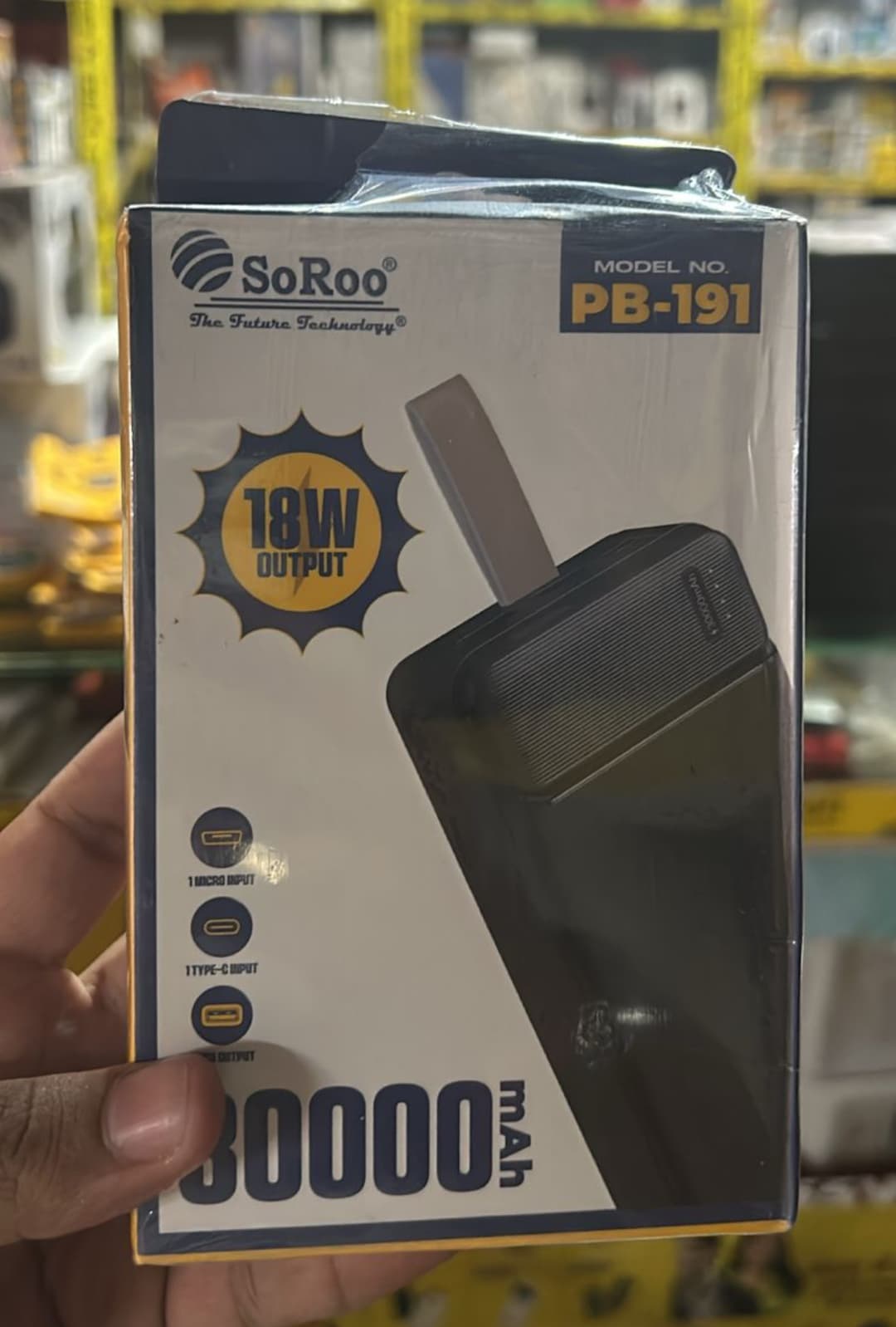 SOROO 30000 Mah Power Bank PB 191 – Fast charging, compact design, and reliable power on the go! 2