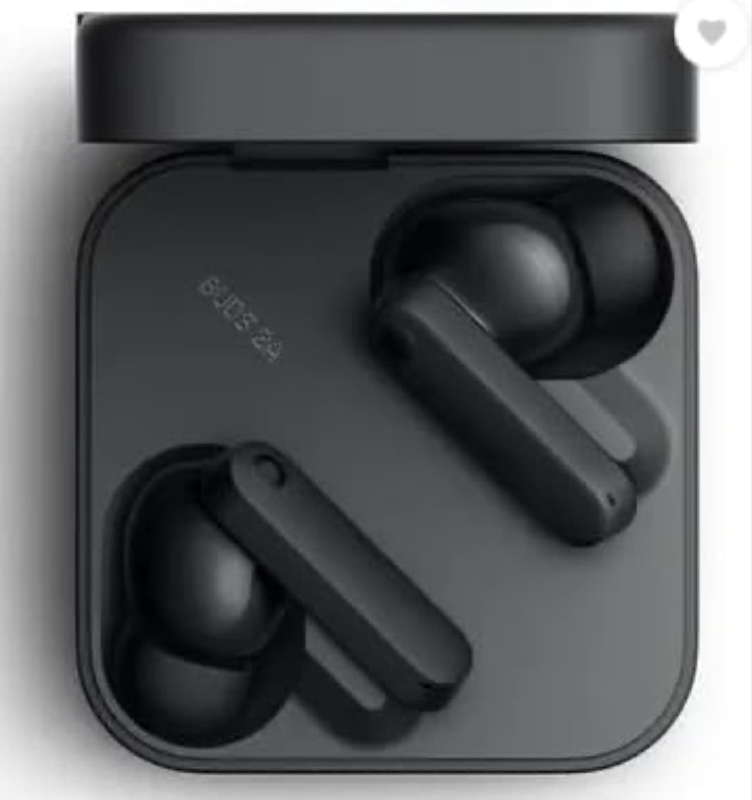 CMF by Nothing Buds 2a Truly Wireless Bluetooth in Ear Earbuds with 42 dB ANC, 12.4mm Driver, Dirac-tuned, Ultra Bass Tech, 35.5 hrs playback (Dark Grey