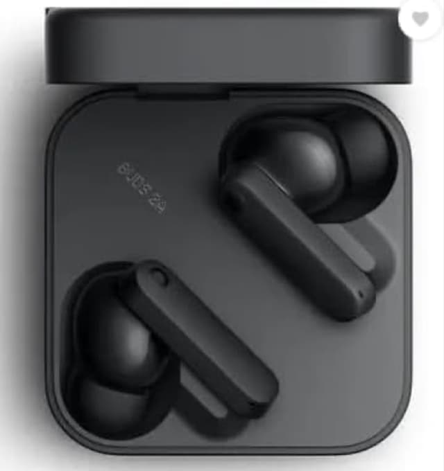 CMF by Nothing Buds 2a Truly Wireless Bluetooth in Ear Earbuds with 42 dB ANC, 12.4mm Driver, Dirac-tuned, Ultra Bass Tech, 35.5 hrs playback (Dark Grey