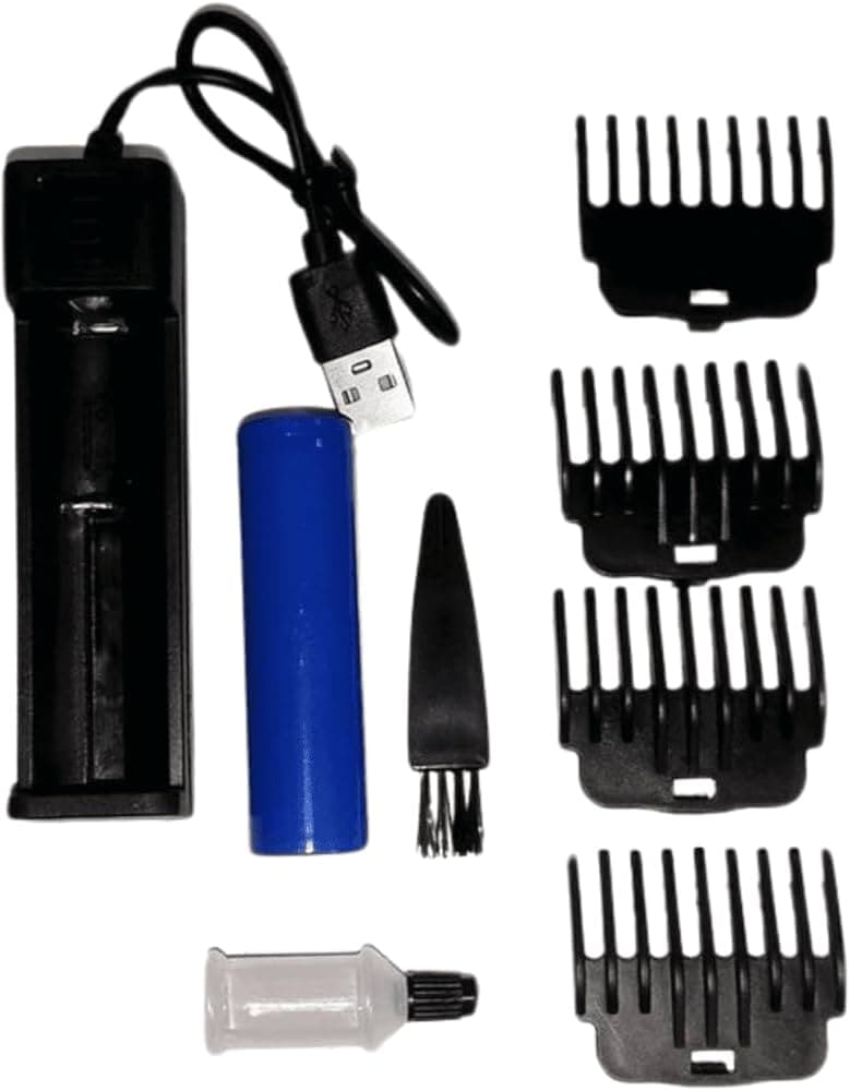 Men Maxtope Professional Hair Clipper Adjustable Blade Clipper, 1200Ma Large Capcity Lithium Ion Battery, Usb Charging. 2