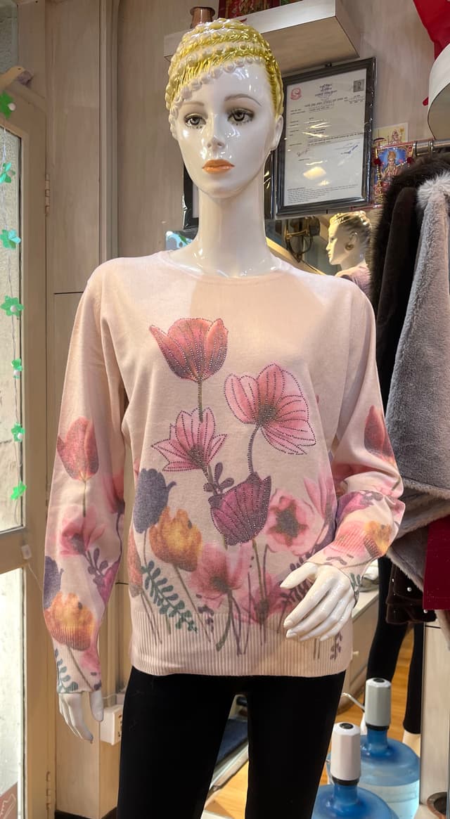 Pashmina Pullover Tops