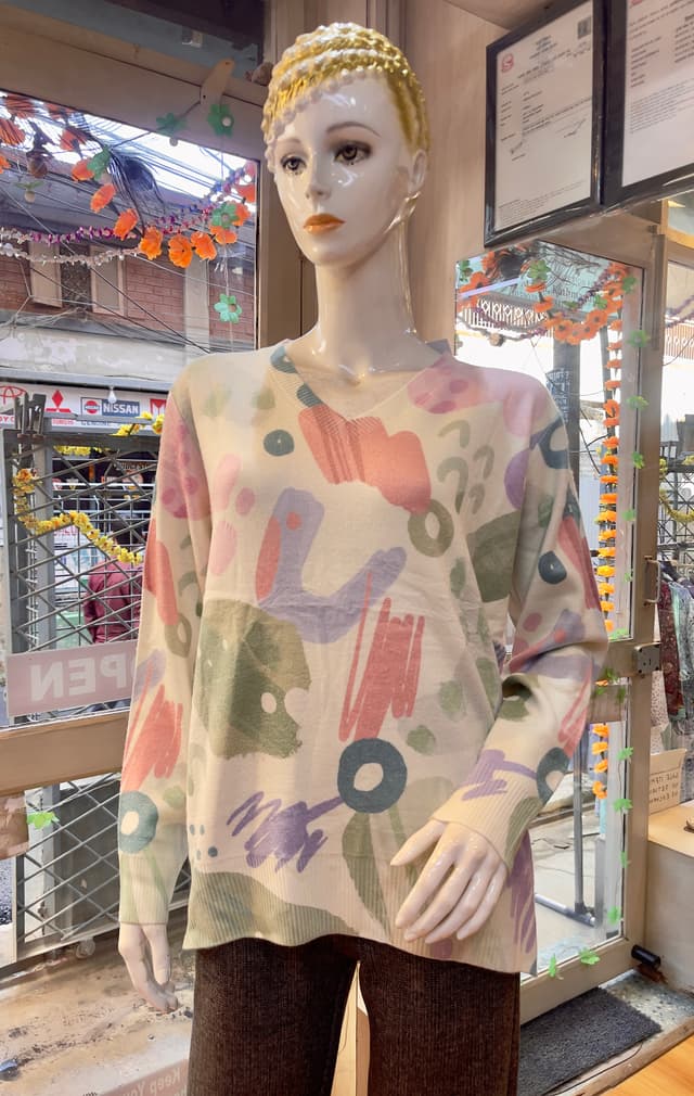 Pashmina Free Sized Tops/Pullovers 