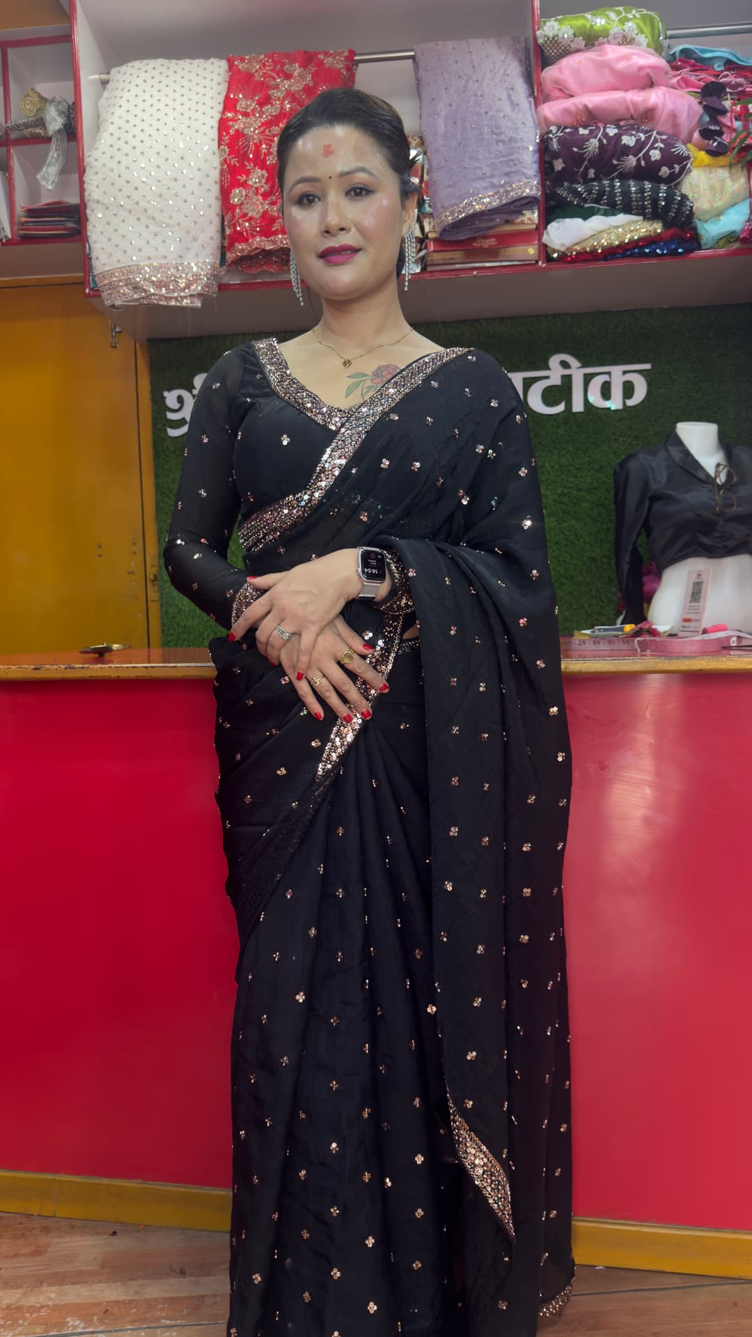 Girls &women party wearer saree  1