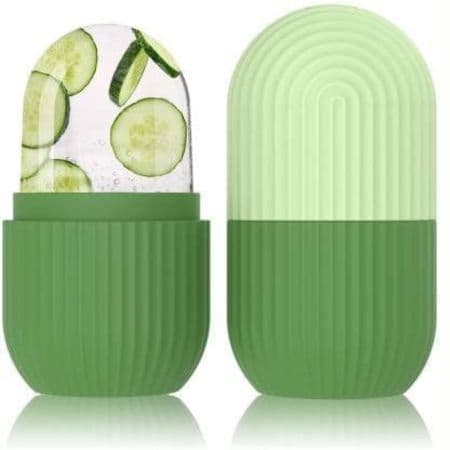 Ice Roller For Face, Beauty Facial Massage Ice Roller for neck and body, Glow Cube Ice Roller For Face, Skin Care Tools For Eye Wrinkles, Acne Puffiness Relief