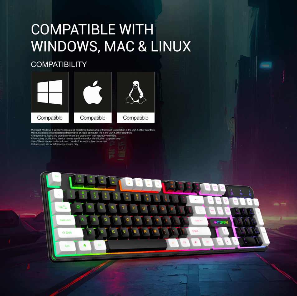 Ant Esports Wired USB Keyboard & Mouse Set 1