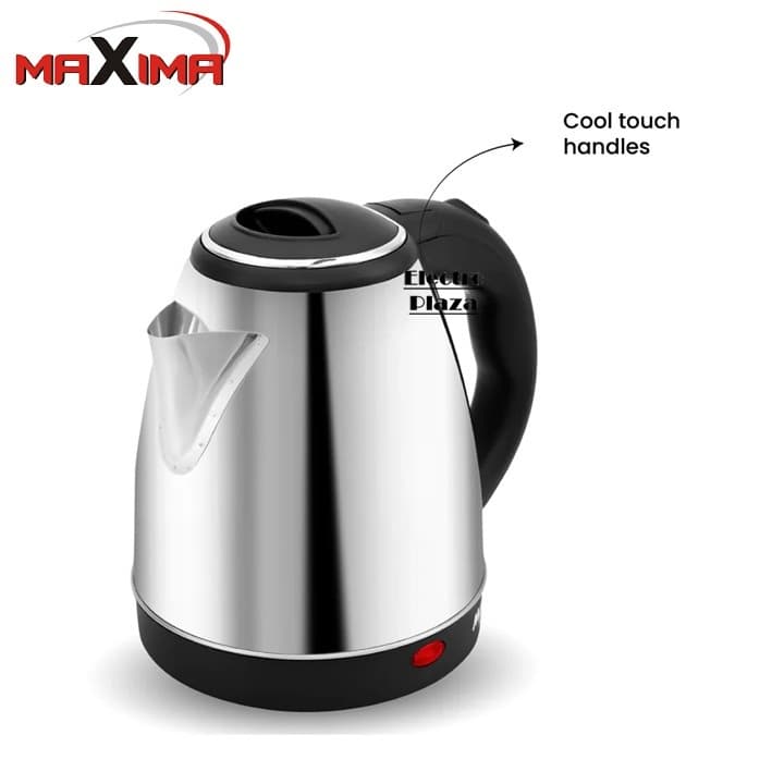 MAXIMA MX-1941SS Premium Quality 1500W Electric Kettle Water Boiler 15* 3