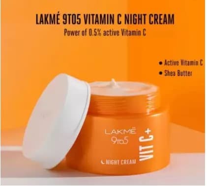 LAKME 9 TO 5 VITAMIN C  DAY CREAM 50gm, for Am and Pm Skincare Routine 3