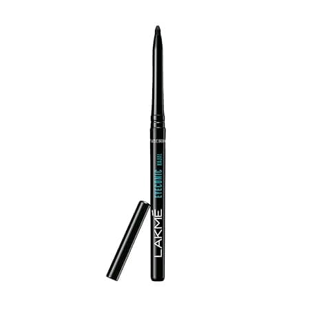 LAKMÉ Eyeconic Pencil Kajal, Black, Water Proof, Smudge Proof, Lasts Upto 22 Hrs, 0.35g Matte Finish 4