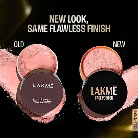 Lakme Rose Loose Face Powder Warm Pink, 40g, Matte Finish & Poreless Look, Oil Control & Sun Protection For Long Hours, Suitable for oily skin 3