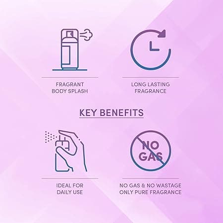 Layer'r Wottagirl Body Splash Spray Amber Kiss, For Women, 135ml 4