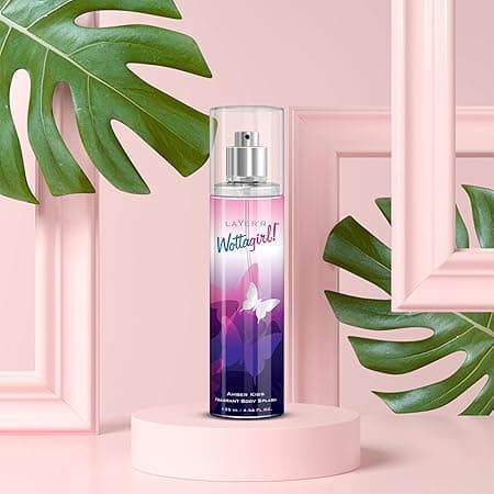 Layer'r Wottagirl Body Splash Spray Amber Kiss, For Women, 135ml 2