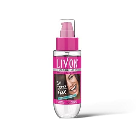Livon Hair Serum, For Dry & Frizzy Hair 100 ml | Provides shine , smoothness & damage protection
