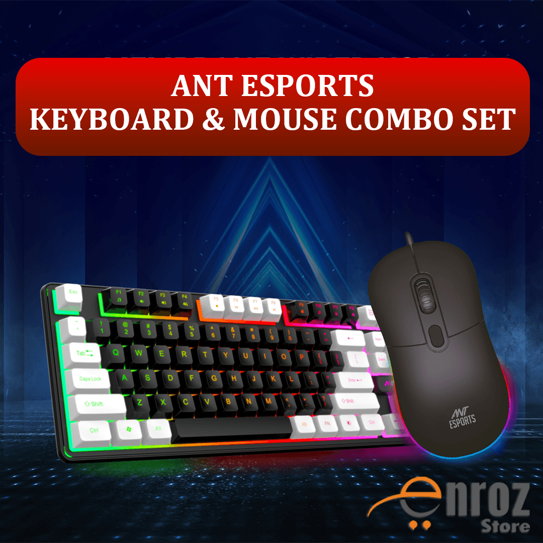 Ant Esports Wired USB Keyboard & Mouse Set