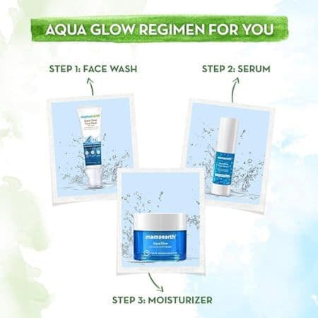 Mamaearth Aqua Glow Gel Face Moisturizer - 100ml, With Himalayan Thermal Water and Hyaluronic Acid for 72 Hours Hydration 2