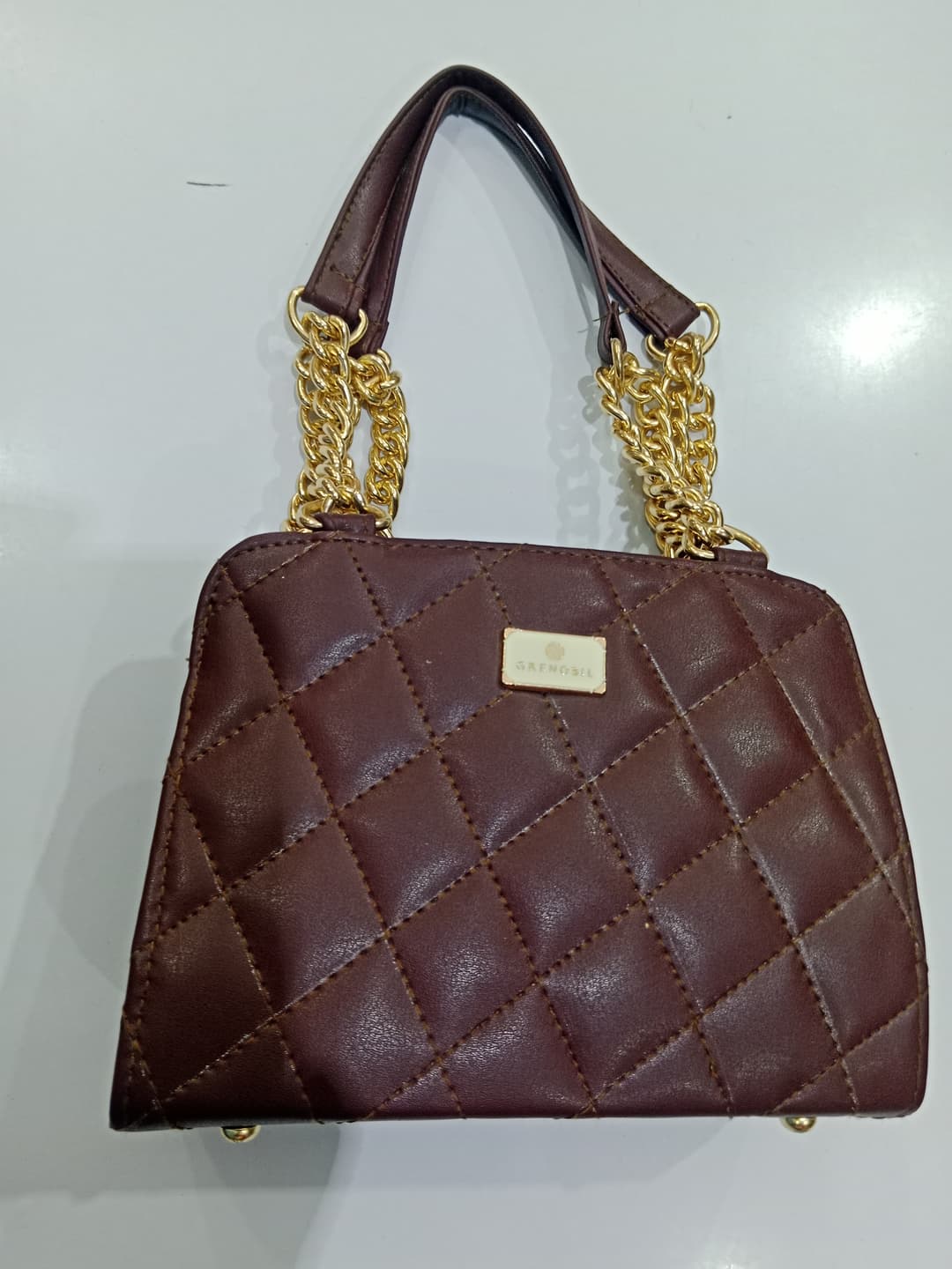Marie Claire Maroon Handbag 2