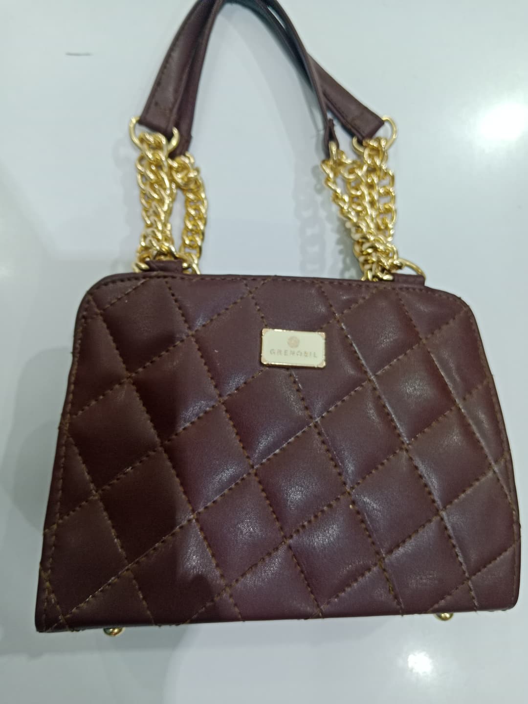Marie Claire Maroon Handbag